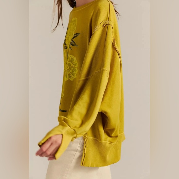 Free People We The Free Graphic Camden Pullover - Picture 6 of 9